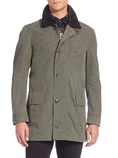 burberry brit olive green jacket|Burberry Brit denim jacket.